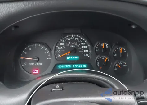 2002 Chevrolet Trailblazer Ltz z USA, uszkodzony, nr VIN 1GNDT13S222238880